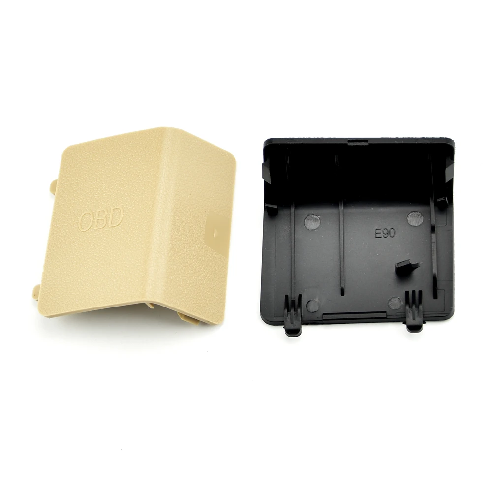 OBD-Steckerabdeckung Kick Panel Trim Cap Schutzhülle Gehäuse Diagnosesystem für BMW E90 E91 E92 E93 3er LHD – Detail 9