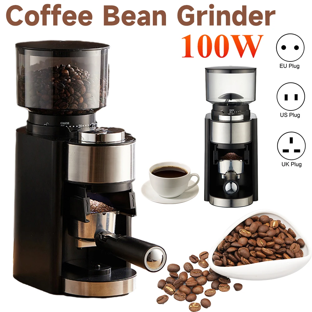 100WElectricCoffeeMachinePortableCoffeeMakerBeanGrinderCapsule