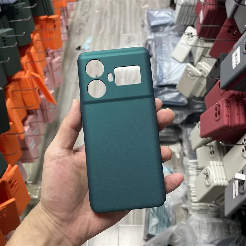 Luxurious Matte Shockproof Thin Back Cover - Stylish Bumper