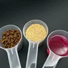 3pcs 100ml Transparent Pet Measuring Spoon With Scale Plastic Dog Cat Feeding Shovel Pet Tableware Supplies 5