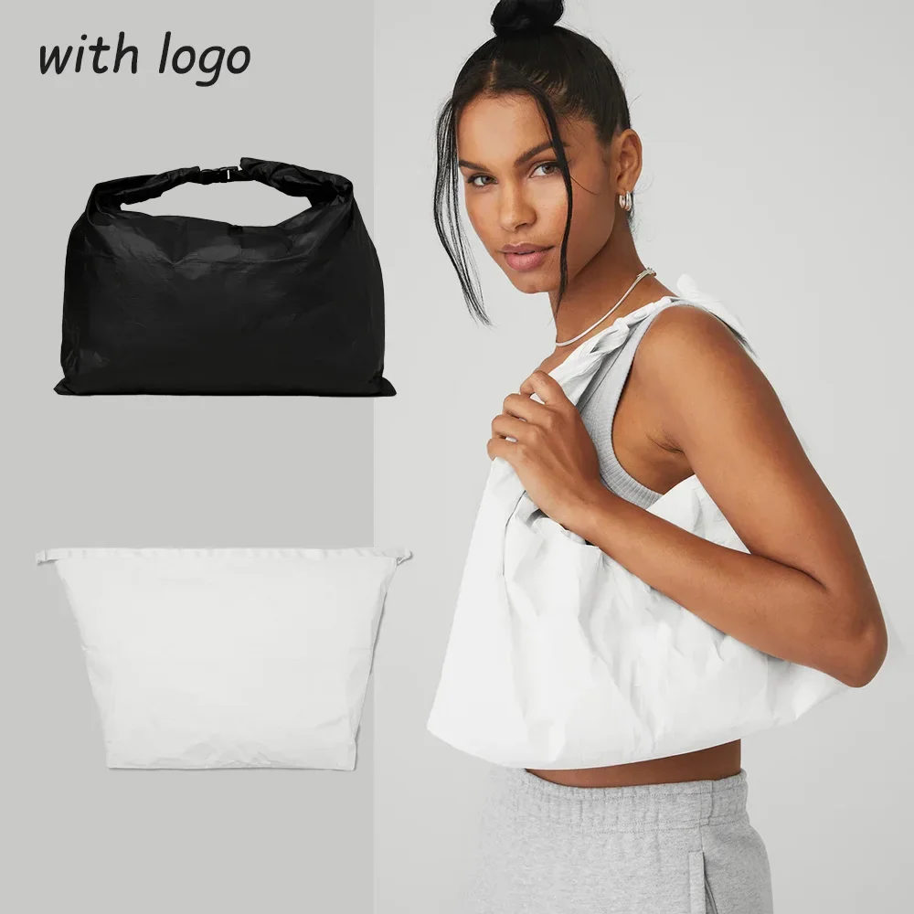 Women's Fitness Bag Yoga Underarm Bag Multi functional Storage Large Capacity Outdoor Makeup Trapezoidal Handbag