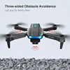 4K HD Dual Camera Mini Drone WiFi FPV E99 MAX Selfie RC UAV 6-Axis Gyro One-Key Auto Return Foldable Drone Adjustable RC Plane 4