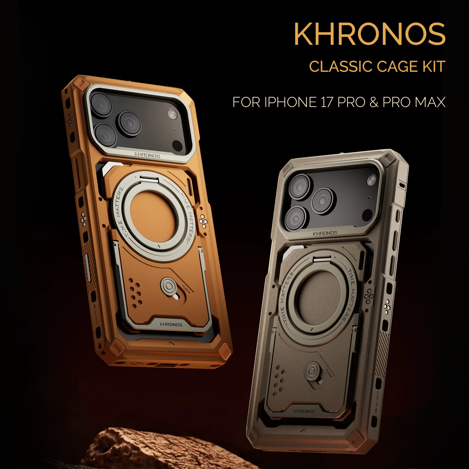 TILTA スマートフォンアクセサリーセットiphone17 pro Max 用 TILTA Khronos Classic 17 Pro/Pro Max モバイルビデオケージ iPhone