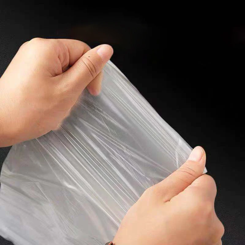 100pcs Disposable Umbrella Bag Transparent Waterproof Plastic Umbrella Cover For Hotel Lobby Doorway Bag