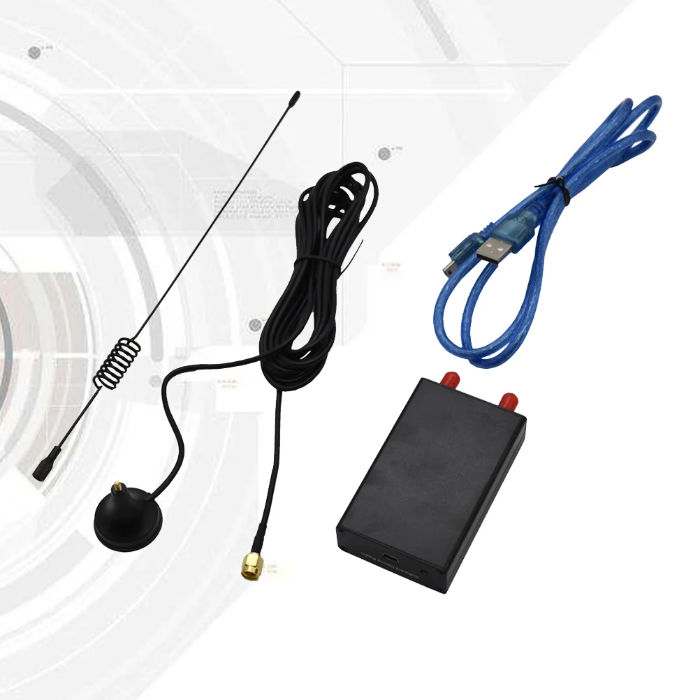 USB Dongle 100khz-17ghz Full Band UV HF-USB Tuner Receiver/ R820t+8232 Ham Radio-receiver antenna set