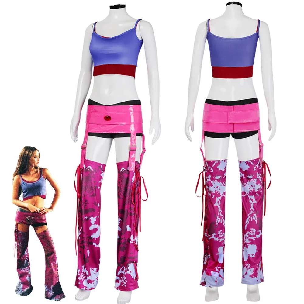 Fast 2 Furious Suki Cosplay Costume Movie Adult Women Sports Uniform Sexy Suit Halloween Outfit Carnival