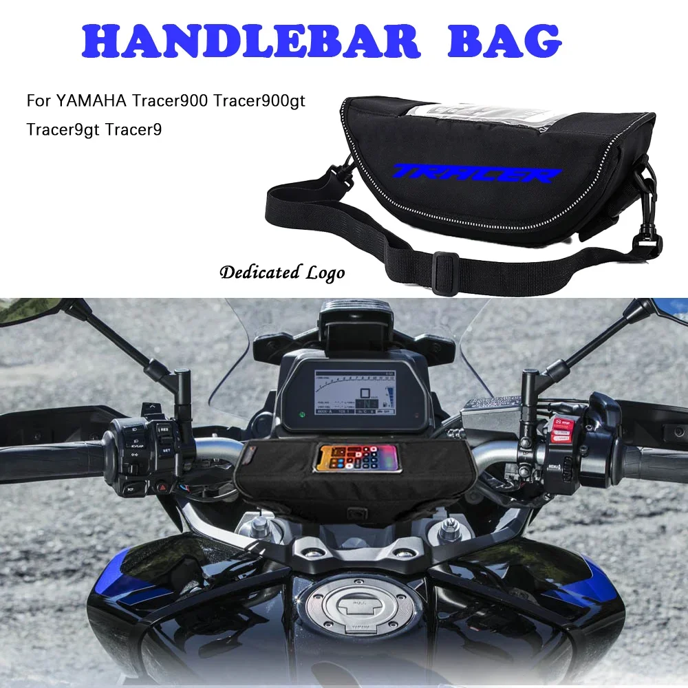 

Waterproof And Dustproof Handlebar Storage Bag navigation Bag For YAMAHA Tracer900 Tracer900gt Tracer9gt Tracer9