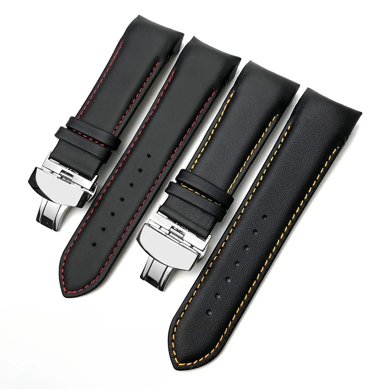 Great Inexpensive Leather 23 mm Watch Wristband T052.210.26.037.00_K0031800
