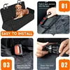 Car Dog Seat Cover for Back Seat Waterproof Auto Rear Pet Seat Protector Mat Nonslip Universal Safety Carrier For Outing Dogs 4