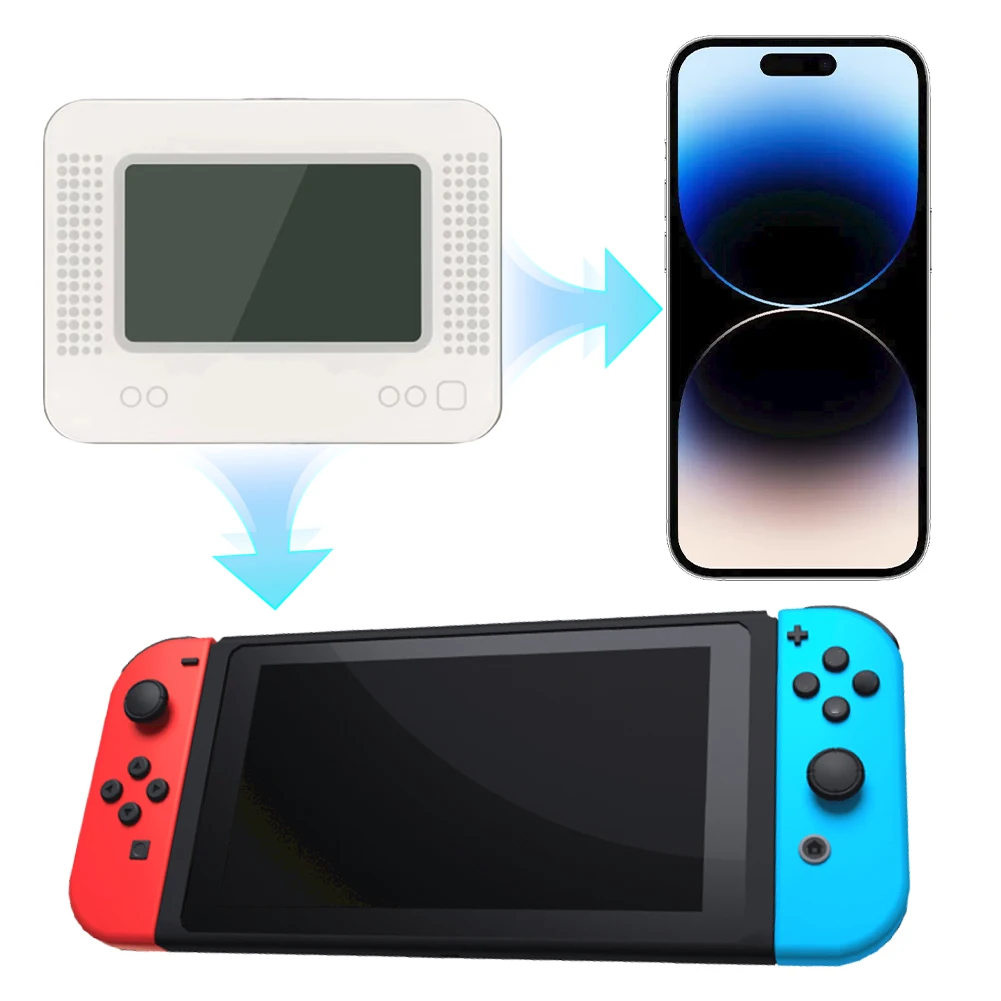 스마트 시뮬레이터 충전식 NFC 에뮬레이터 스위치 게임 액세서리용 지능형 시뮬레이터