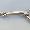 Horse Bit Stainless Steel Ring Snaffle Bits Copper Mouth Product 12.5cm Iron Nickel Plated Bits 6