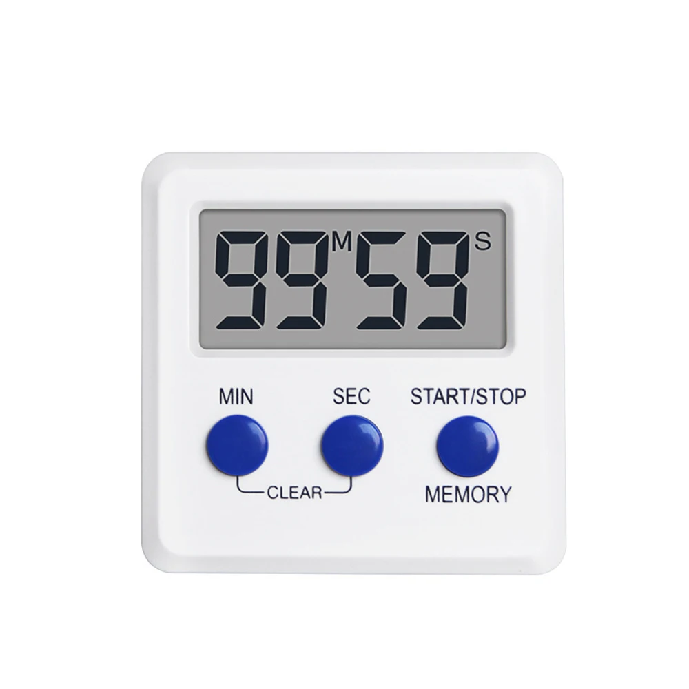 Enhanced Digital Timer with LED Display - Versatile for Kitchen, Sports, Study, and More