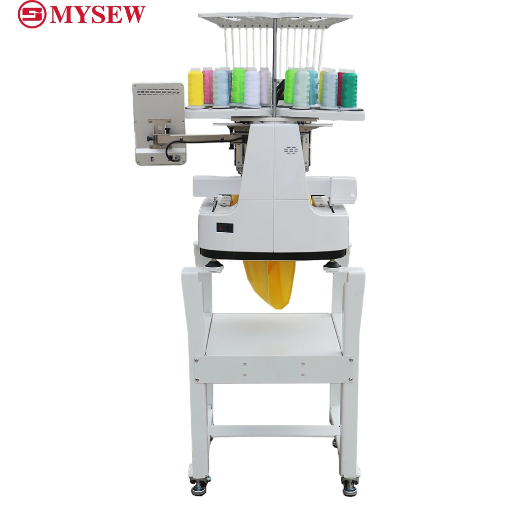 MYSEW MFS1500 컴퓨터화된 고속 자동 의류 단일 헤드 산업용 자수 기계