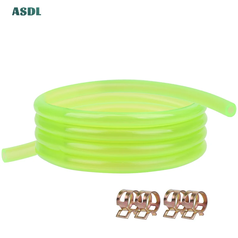 

Inner 4.5mm Outer 8mm Universal Motorcycle Bike Gas Fuel Exhaust Petrol Pipe Valve Vacuum Oil Tube Trachea Vacuum Hose Line Clip