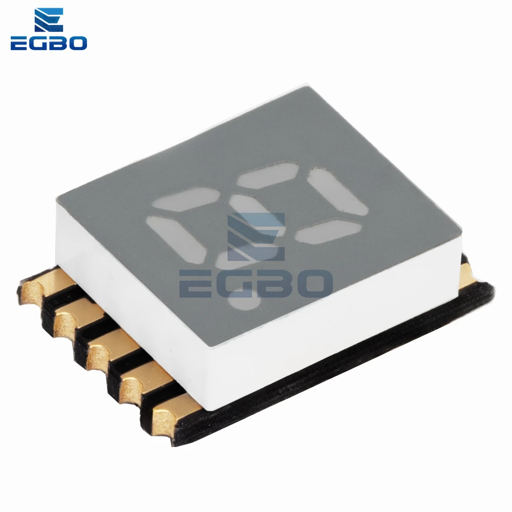 Display LED SMD 6.9x10x3mm 0.2 Pollici Colore Rosso Display LED SMD Catodo con PCB - Image 3