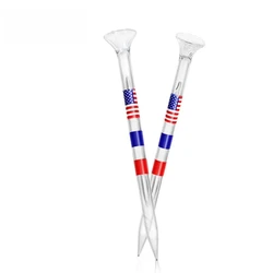 50-Pack Transparent 83mm Golf Tees (50pcs)