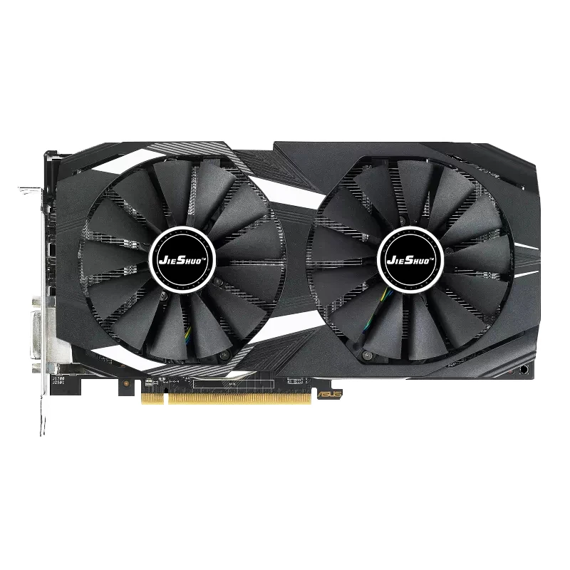 JIESHUO RX 590 8G 2304SP GME Graphics Card AMD Radeon Double fan