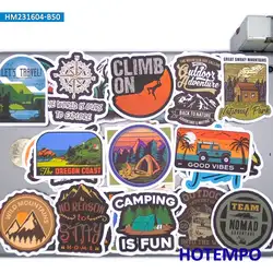 Adventure Sticker Pack - Outdoor Exploration and DIY Creative Decoration (Complete set 50PCS)