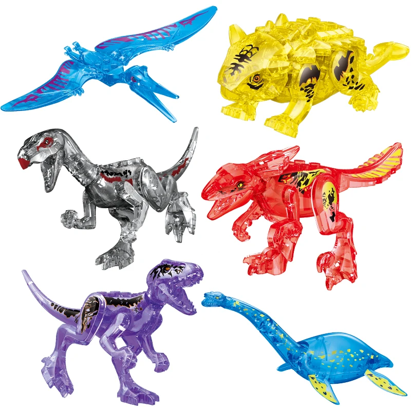 Jurassic Dinosaur Building Blocks Toys Park Compatibile Major Brand Gifts Simulazione Animal Rex Raptor Ankylosaur Regali Di Natale