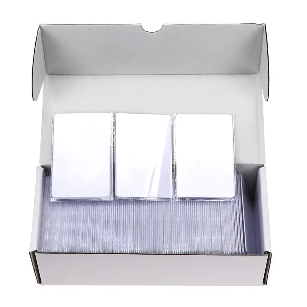 10PCS 재기록 가능한 RFID 13.56MHz CUID UID 빈 카드 복제 카드 복사 가능 변경 가능 스마트 IC S50 카드 복사기 흰색 카드
