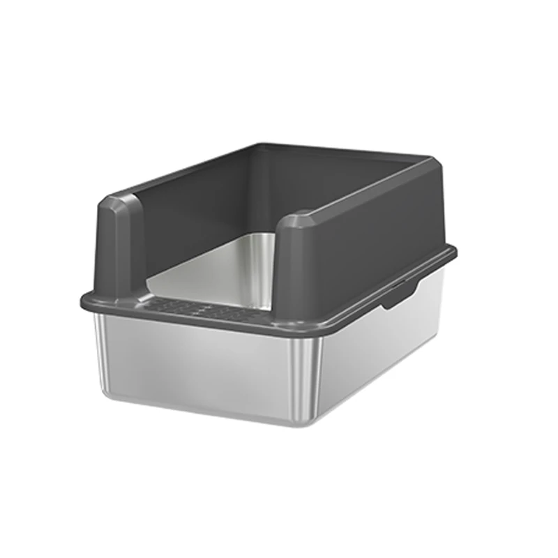 

Большой туалет для кошачьего туалета с ложкой для кошачьего туалета, новый дизайн