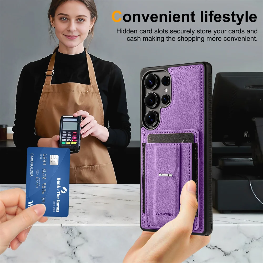 Versatile Card Holder Case with Integrated Stand – Premium Protective Cover