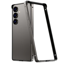 Titanium Gray Metal Bumper Case Cover - Premium Phone Accessory - Galaxy S26 Plus (GRAY)