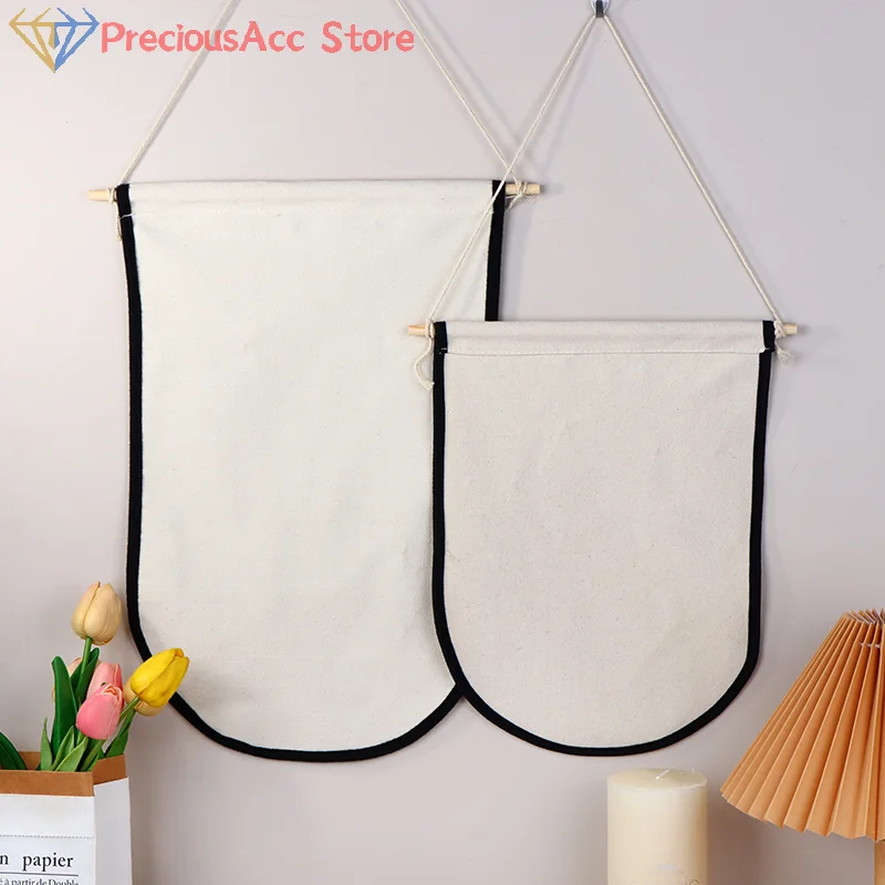 

Скандинавский чистый хлопковый держатель для хранения, Подвесной Настенный флаг, украшение для детской комнаты, булавка, Подарочная коллекция