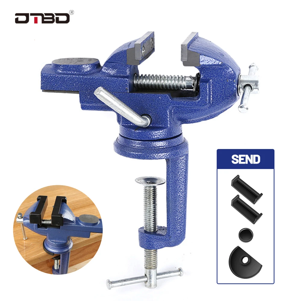 70mm Bench Vise Multifunctional Jewelers Vice Clampon Bench Vise With