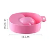 Nail Polish Remover Soak Bowl Manicure Acrylic Nail Art Treatment Health Tools Durable Finger Nail Care Bubble Bowl 2