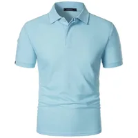 T-shirt à manches courtes pour hommes, Polo de sport, de Tennis, surdimensionné, respirant, avec boutons, évacuant l'humidité, Streetwear, nouvelle collection été 4