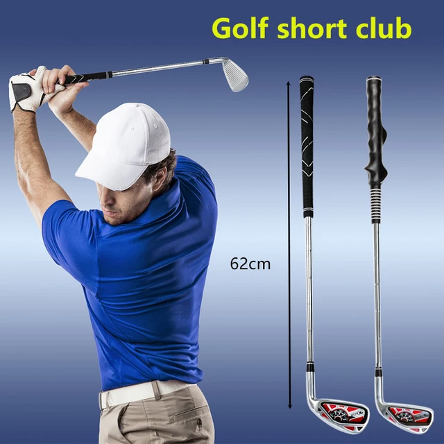 TTYGJ Golf Short Club No.7 Iron Indoor Swing Practice Club Perfect Your Golf Skills Indoors!