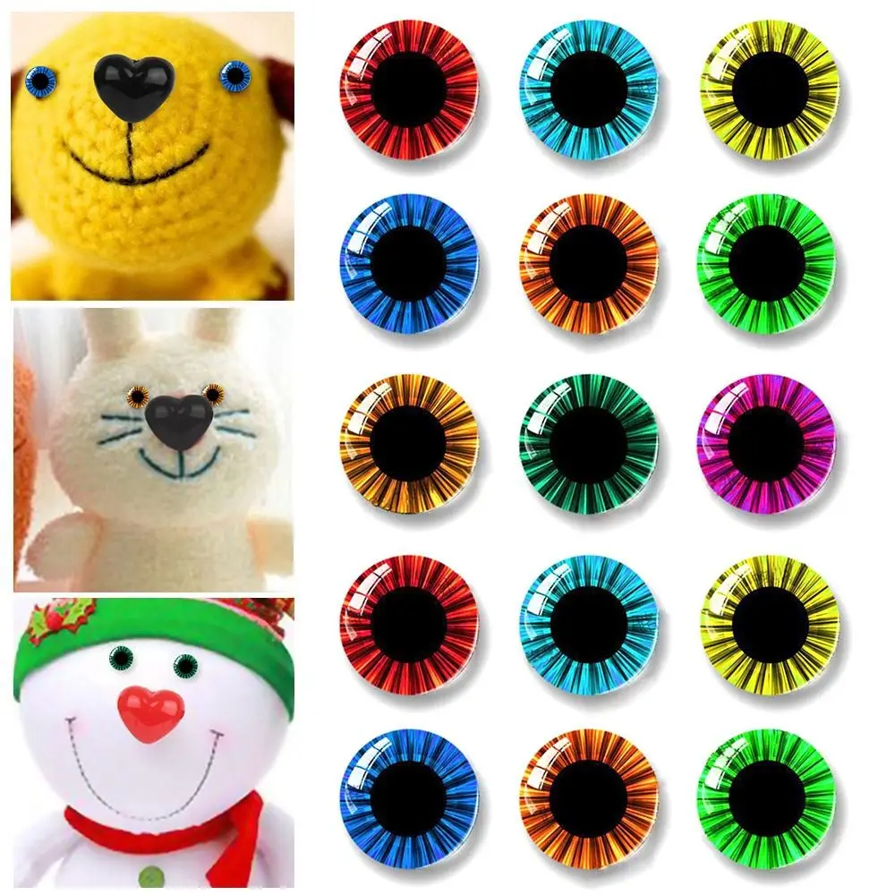 

20 шт./10 пар, глаза 8-20 мм