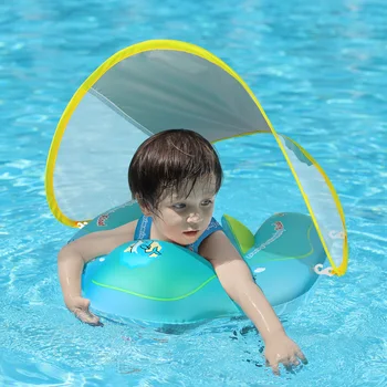 Baby Swimming Ring Newborn Baby Float Inflatable Kids Swimming Pool Accessories Infant Circle Inflatable Raft Children's Toy 1