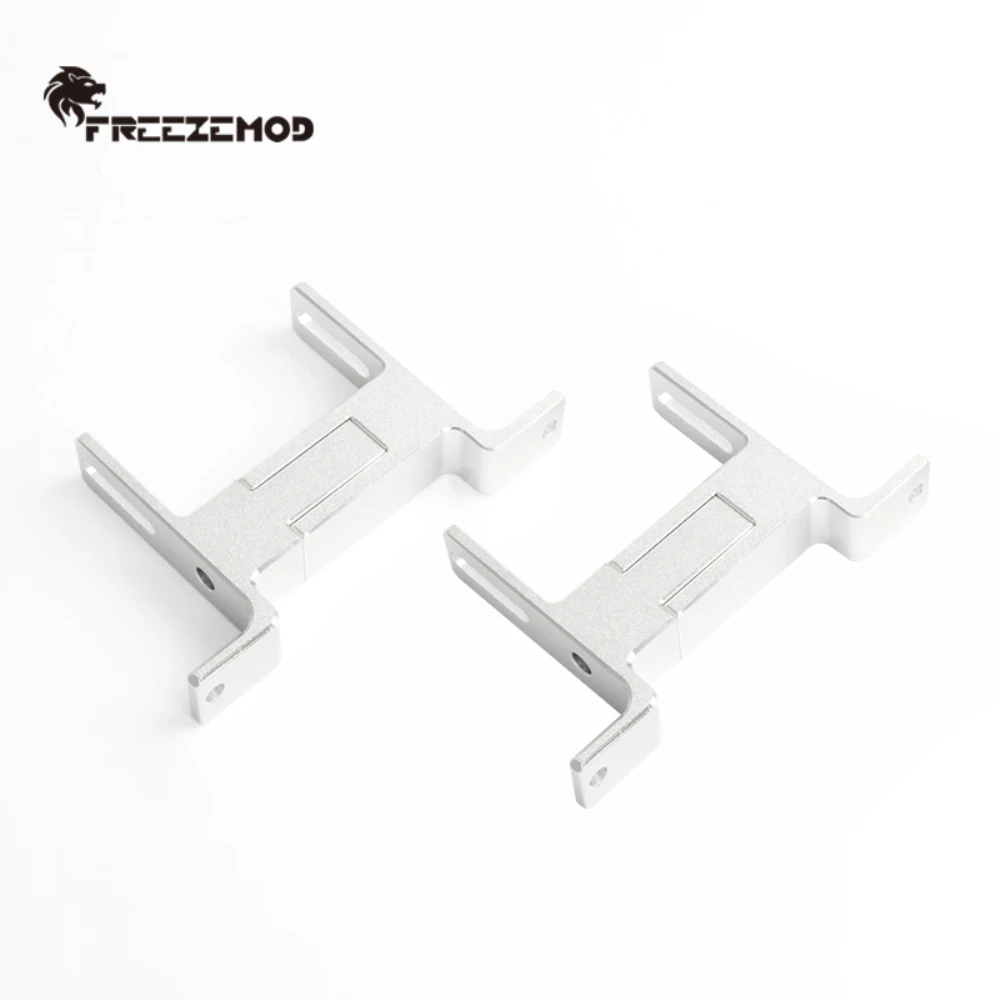 Zemod-water Cooling Radiator Bracket All Aluminum Alloy Desktop Montagem Frame Usinagem Cnc Universal Pj-lszj - Imagem 2