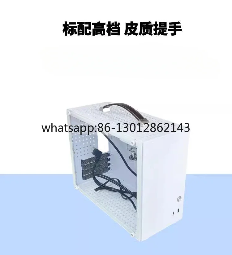 X16 섀시 SFX 전원 공급 장치 미디엄 타워 측면 투명 데스크탑 미니 ITX..