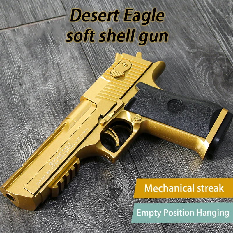 Desert Eagle Mechanical Firing Toy Pistol