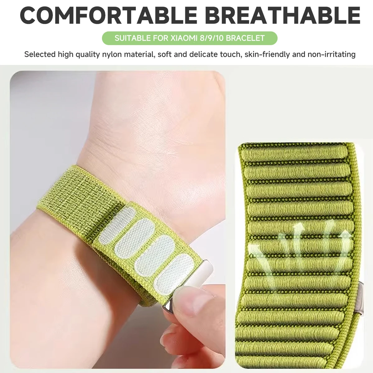 Nylon Sports Strap for Smart Bracelet Wristband Replacement Accessories