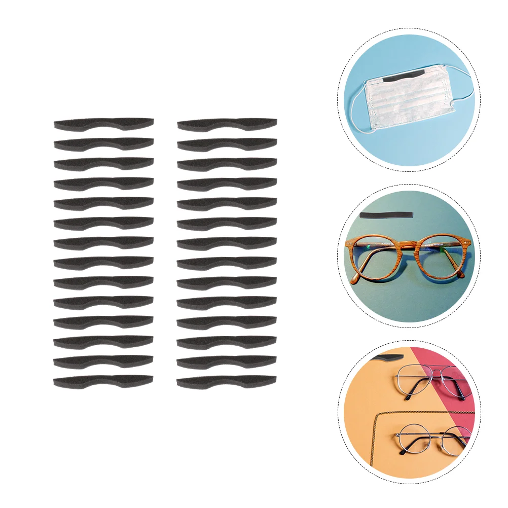 

50 Pcs Face Sponge Mask Anti-fog Strip Nose Strips Bridge Accessories Protector Protective