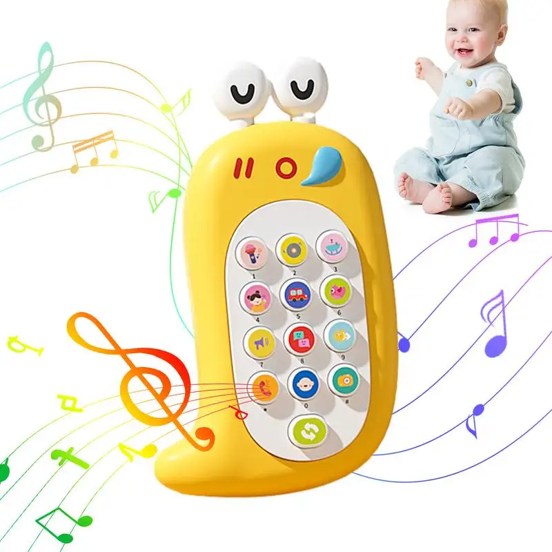 

Pretend Phones Look Real Baby Early Education Telephone Toy Early Educational Learning Machine Gift For Baby Kids Toy Phone