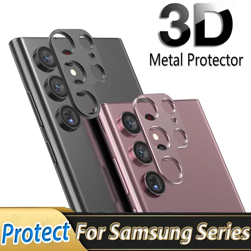 Metal Camera Lens Protector for Samsung Galaxy S21 S22 Ultra Plus Camera Screen Protectors for Samsung S20 S21 FE Note20 Ultra