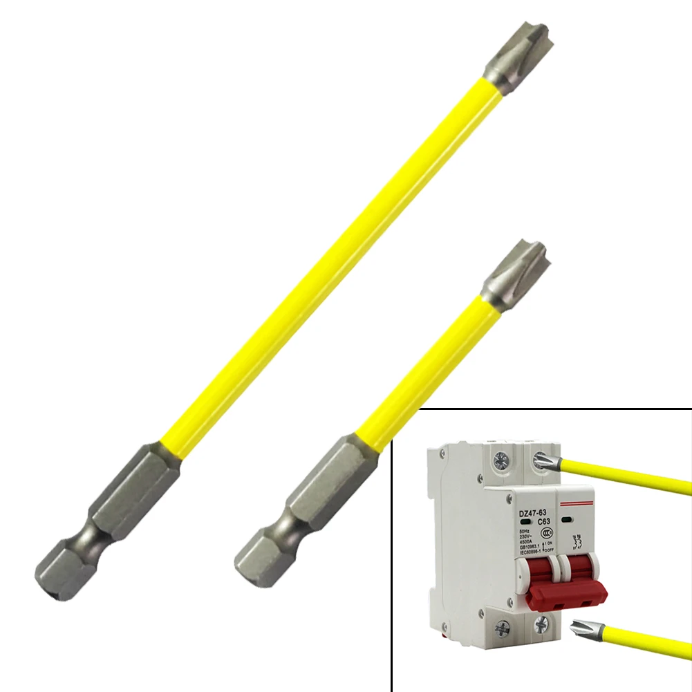 

Slotted Cross Screwdriver Bit 65mm/110mm Magnetic For Electrician's Special Screwdriver Bit FPH2 Socket Switch Hand Tools