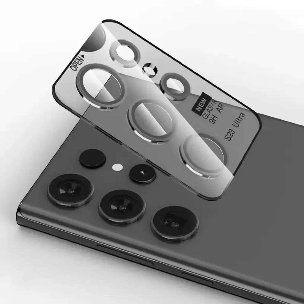 Premium Tempered Glass Lens Protector for Enhanced Camera Protection