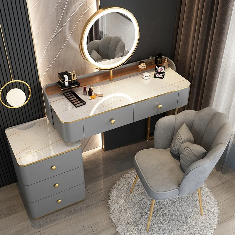 

Dressing Table Multifunctional comfortable Dressing Table Bedroom Dressing Table hairstyle Bedroom Dressers Home Furniture HY