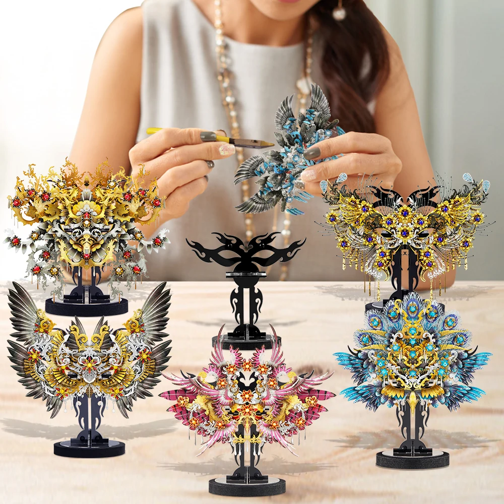Piececool 3D Metal Puzzle Magic Decoration Jigsaw Assembly Model Kits DIY Toys Gifts for Adult 2