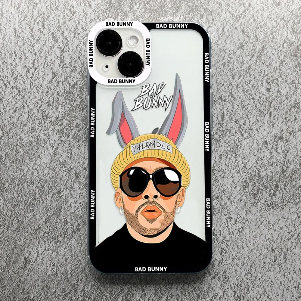 Yo Perreo Sola Bad Bunny & Maluma Transparent Phone Case