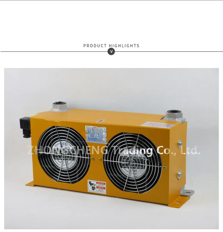 AH0608TL-CA Hydraulic Air Cooler Air Cooled Oil Radiator AF Series Plate-Fin Hyd