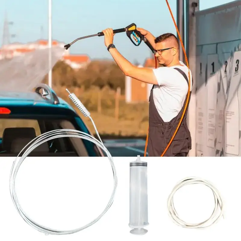 Drain Cleaning Brush Non-Slip Ac Vent Cleaning Tool Flexible Dredging Tool Portable Household Gadgets for Sewage Unclogging