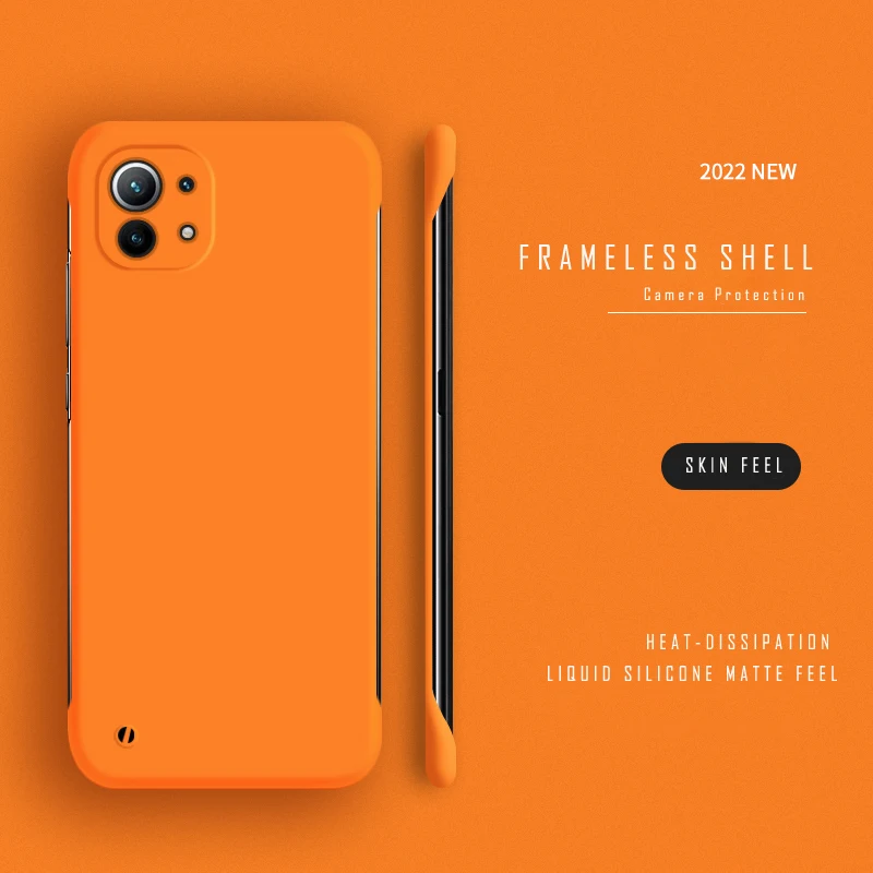 Custodia ultra sottile rigida per PC senza cornice per XIAOMI Mi 12 11 10 9 Lite SE 9T 10T 11T Pro Poco F3 Cover opaca_voghion.com