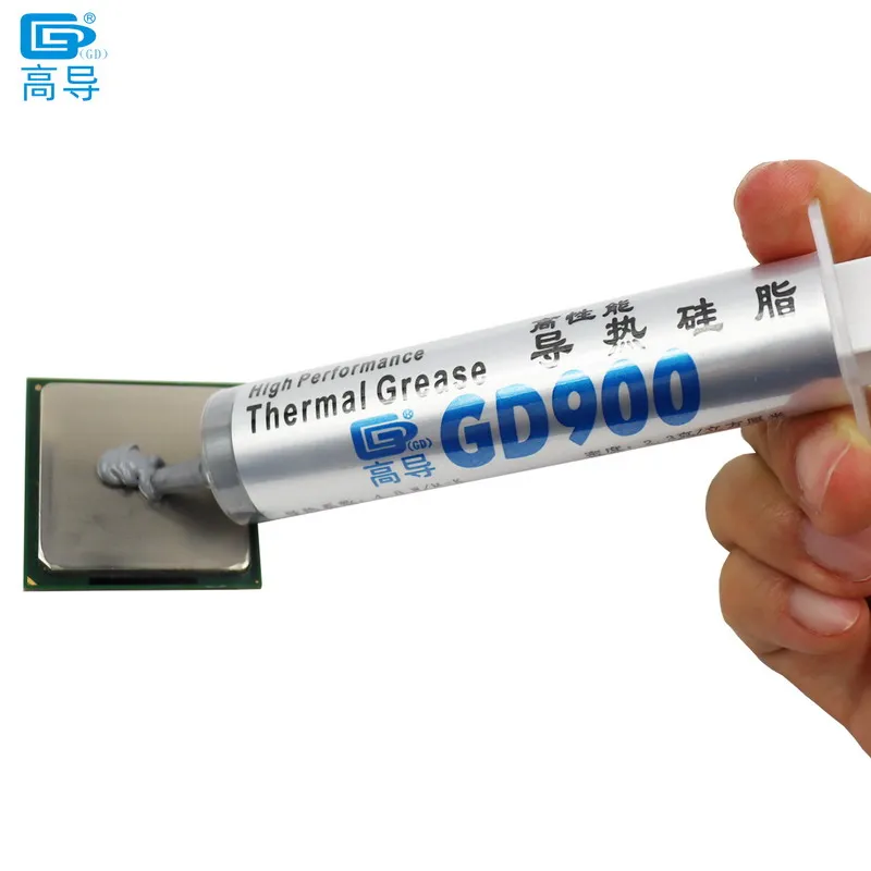 Composto Condutor Térmico do Dissipador de Calor do Emplastro da Pasta da Graxa do Elevado Desempenho Gd900 dos Gramas do Peso Líquido 15 30 para o Ssy do Cpu Gpu - Imagem 2